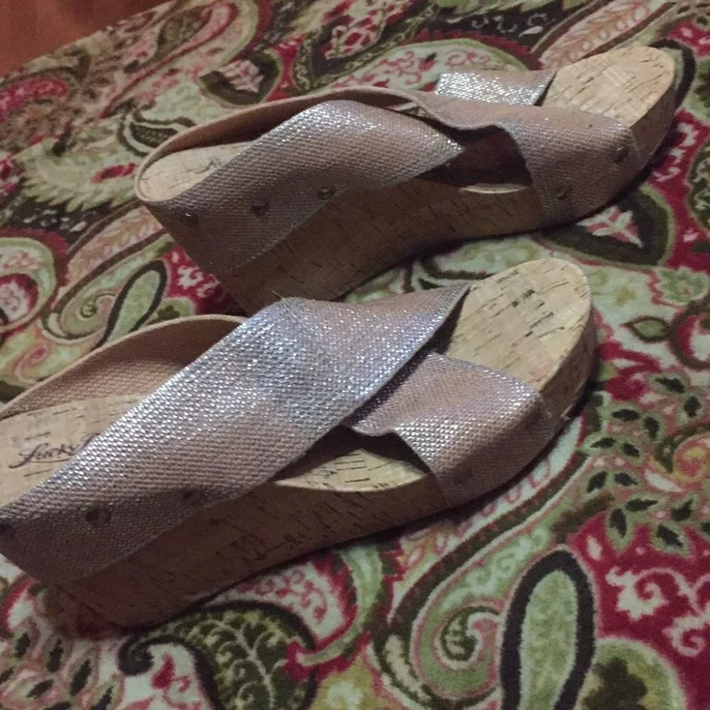 Lucky Brand Miller Platform Wedges